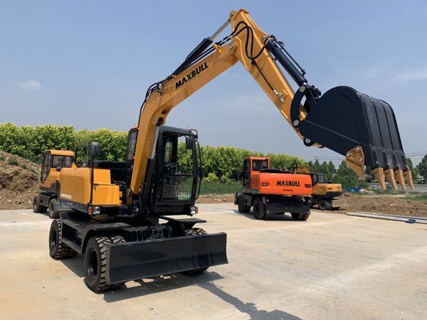 7 ton Wheel Excavator